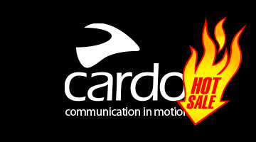 Скидки на мотогарнитуры Cardo до 20%