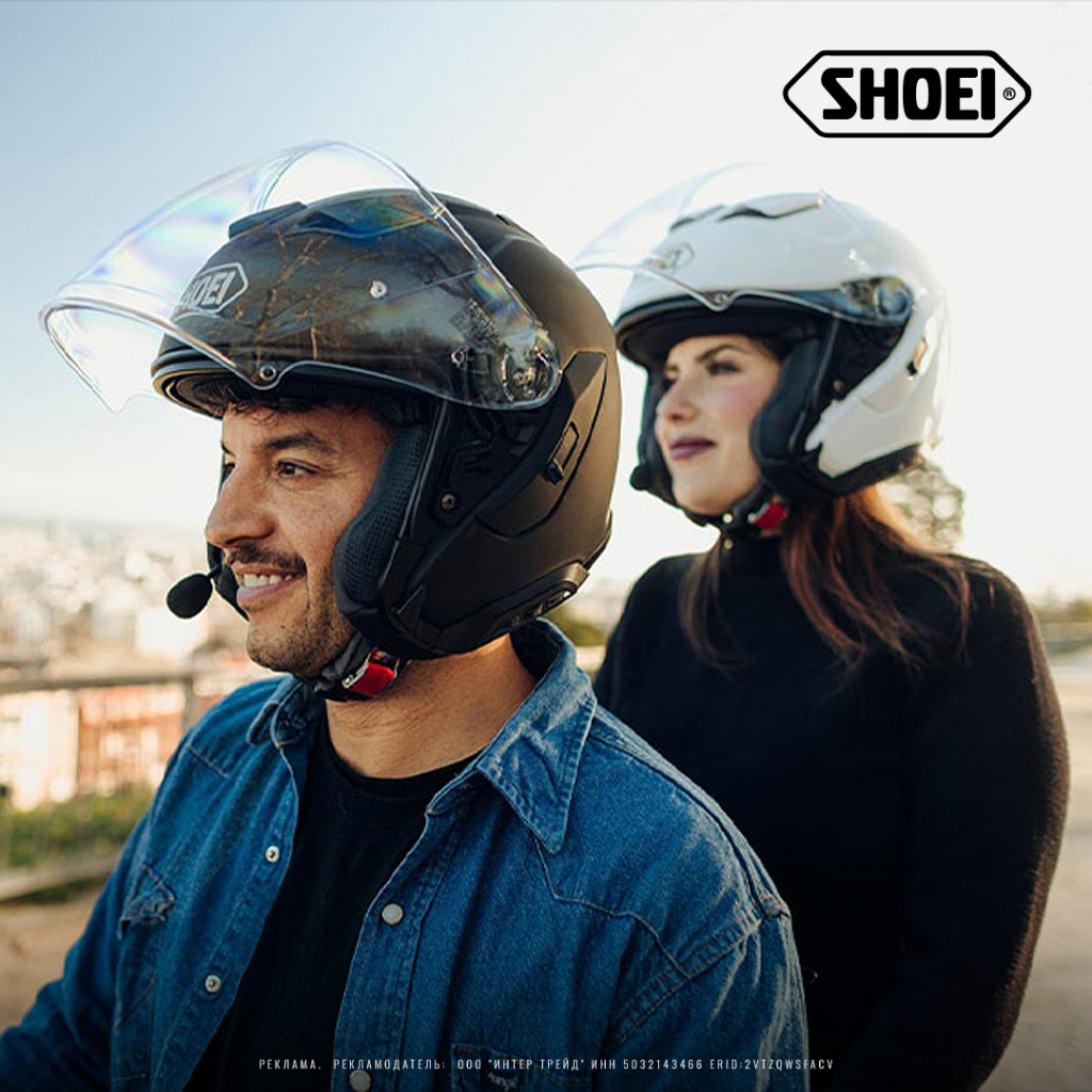 Шлем Shoei J-Cruise III с открытым визором и системой пинлок