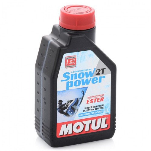 MOTUL Мотор\масло Snowpower 2T 12*1л