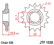 JT Звезда цепного привода JTF1538.15