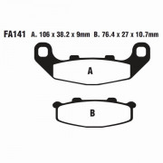 EBC Тормозные колодки органические