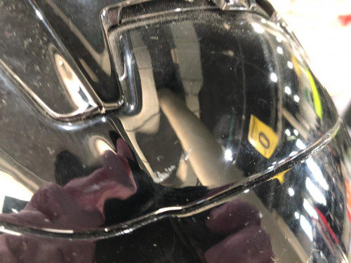 SHOEI Мотошлем X-Spirit II (повреждения ЛКП)