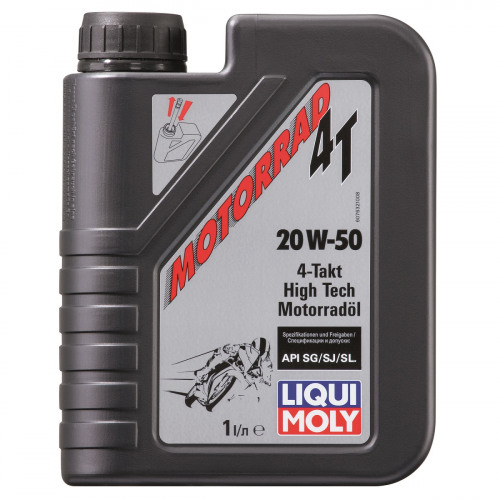 LIQUI  MOLY Мин.мот.масло д/4-т.мотоц. Racing 4T 20W-50 SG A2 