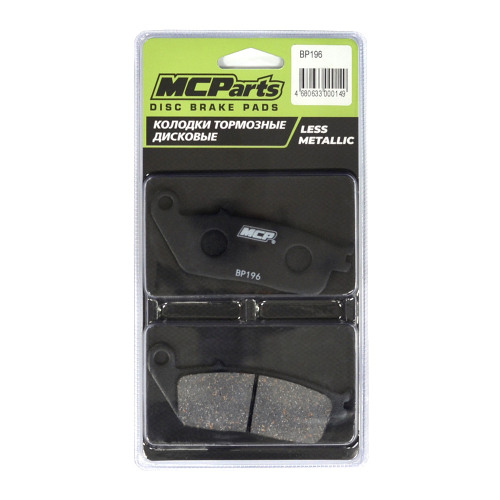 MCP Тормозные колодки аналог FA196 (LESS METALLIC)