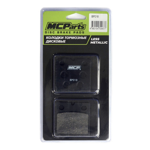 MCP Тормозные колодки аналог FA018 (LESS METALLIC)