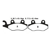 EBC Тормозные колодки органические для скутера