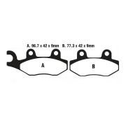 EBC Тормозные колодки органические для скутера