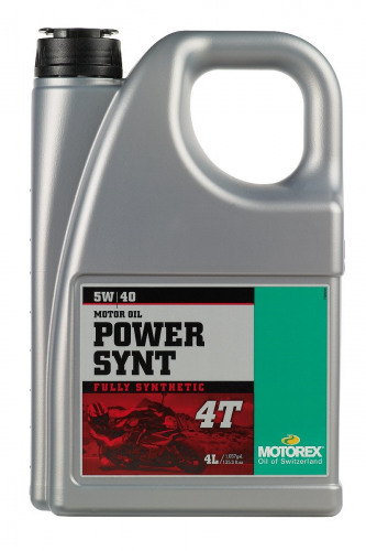 MOTOREX Масло моторное POWER SYNT 4T SAE 5W/40 4л
