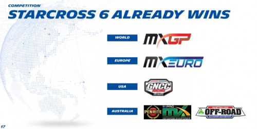 MICHELIN 90/100 - 21 M/C 57M STARCROSS 6 HARD NHS F TT