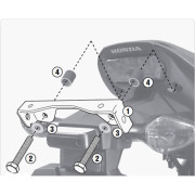 GIVI Комплект для установки PLX1137-TE1137 (Honda CB650F/CBR650F 