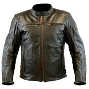 MCP Мотокуртка мужская кожаная Stripe