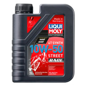 LIQUI  MOLY Синт. мот.масло д/4-т.мотоц. Motorbike 4T Synth Street Race 10W-50 SN MA2 (1л)
