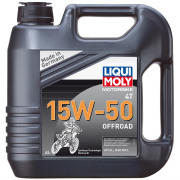 LIQUI MOLY НС-син.мот.масло д/4-т.мотоц.Motorbike 4TOffroad.15W-50 (4л)
