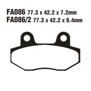 EBC Тормозные колодки органические