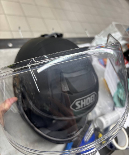 SHOEI Мотошлем NEOTEC III CANDY (защитные вставки с браком, одна вставка не подвижная, появилась трещина)