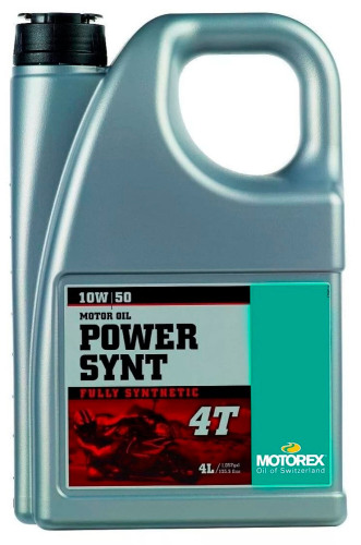 MOTOREX Масло моторное POWER SYNT 4T SAE 10W/50 4л