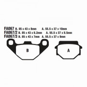 EBC Тормозные колодки органические