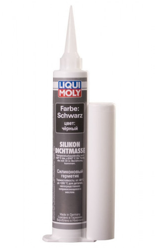 LIQUI  MOLY Силиконовый герметик (черный) Silicon-Dichtmasse (0,08л)