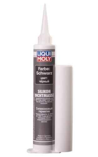 LIQUI  MOLY Силиконовый герметик (черный) Silicon-Dichtmasse (0,08л)