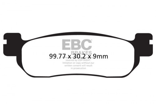 EBC Тормозные колодки синтетические