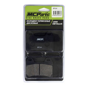 MCP Тормозные колодки аналог FA244 (LESS METALLIC)