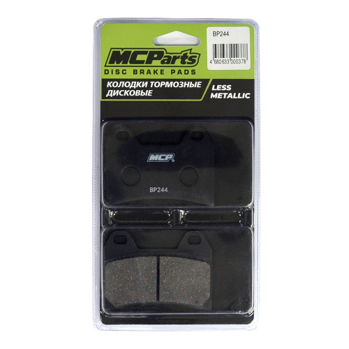 MCP Тормозные колодки аналог FA244 (LESS METALLIC)