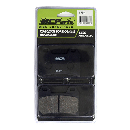MCP Тормозные колодки аналог FA244 (LESS METALLIC)