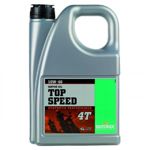 MOTOREX Масло моторное Top Speed 4T 10w40 4L синтетика