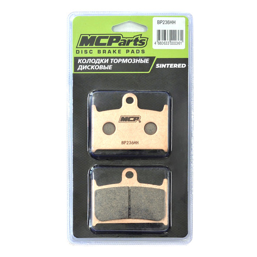MCP Тормозные колодки аналог FA236HH (SINTERED)