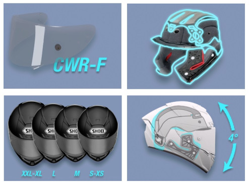 SHOEI Мотошлем X-Spirit III CANDY