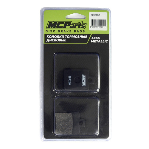 MCP Тормозные колодки аналог SFA260 (LESS METALLIC)