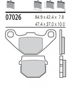BREMBO Тормозные колодки