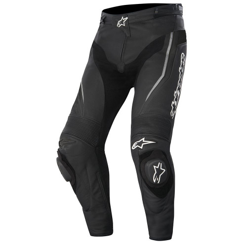 ALPINESTARS Мотобрюки кожаные TRACK LEATHER PANTS нет застежки