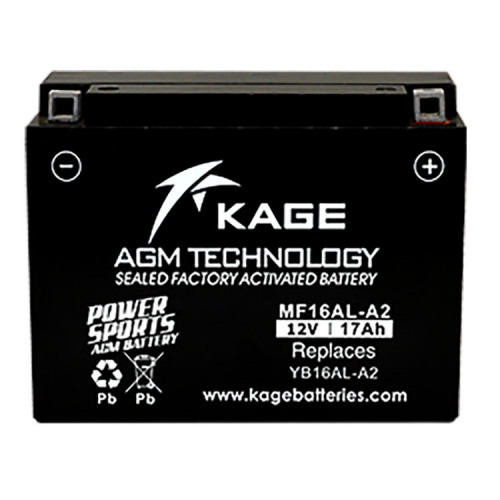 KAGE Аккумулятор AGM YB16AL-A2