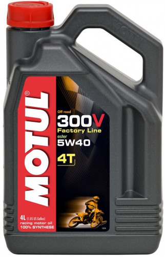 MOTUL Мотор\масло 300V 4T Off Road SAE 15W40 4*4л (5W-40)