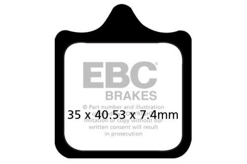 EBC Тормозные колодки синтетические
