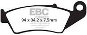 EBC Тормозные колодки полусинтетические