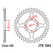 JT Звезда цепного привода JTR1843.49