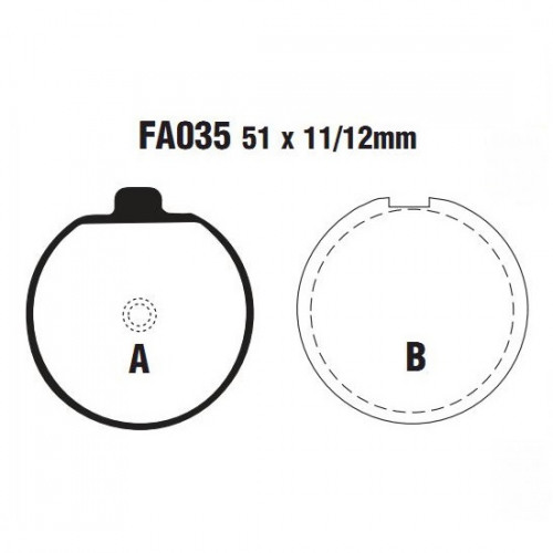 EBC Тормозные колодки органические