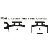 EBC Тормозные колодки для Эндуро и кросса