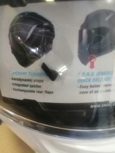 SHOEI Мотошлем X-Spirit III PLAIN (поврежден замок визора)