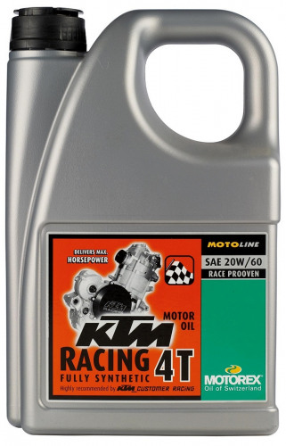 MOTOREX Масло моторное KTM RACING  4T 20W/60 4л синтетика