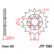 JT Звезда цепного привода JTF1565.13