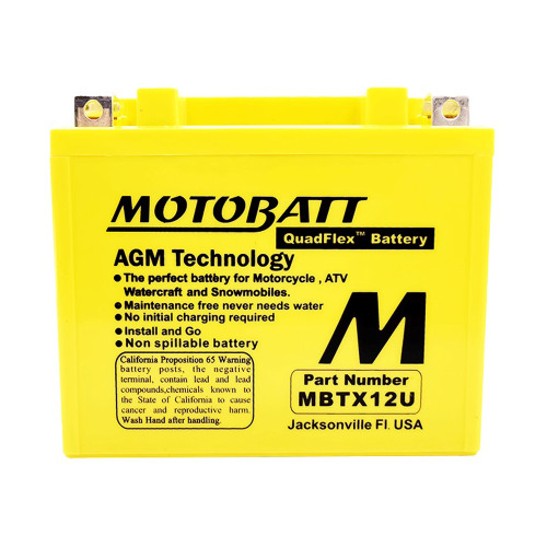 MOTOBATT Аккумулятор YTX12-BS