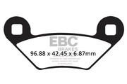 EBC Тормозные колодки для Эндуро и кросса