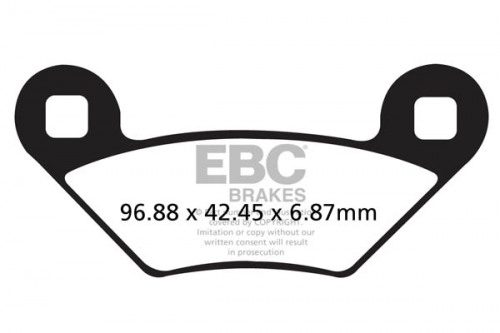 EBC Тормозные колодки для Эндуро и кросса