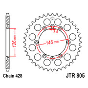 JT Звезда цепного привода JTR805.50