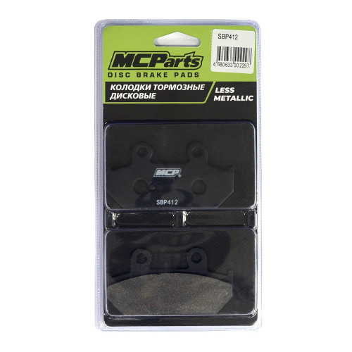 MCP Тормозные колодки аналог SFA412 (LESS METALLIC)