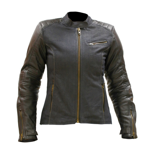 MCP Мотокуртка женская кожаная классическая Louisa