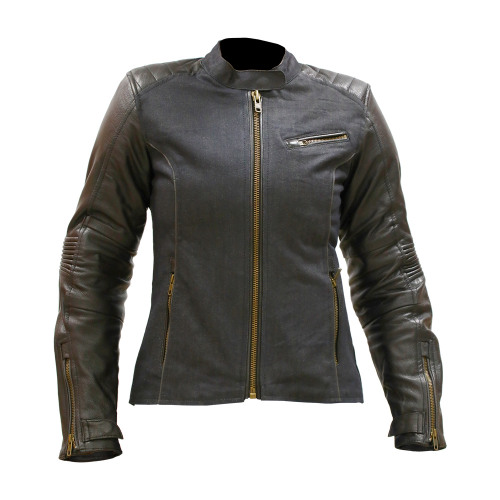 MCP Мотокуртка женская кожаная классическая Louisa